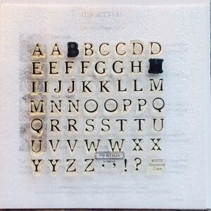 Close To My Heart Storytime Caps Clear Acrylic Stamps B1070